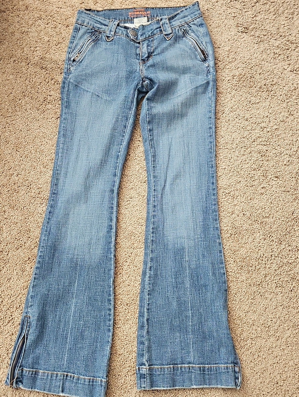 Hydraulic Women's Light Wash Flare Jeans
